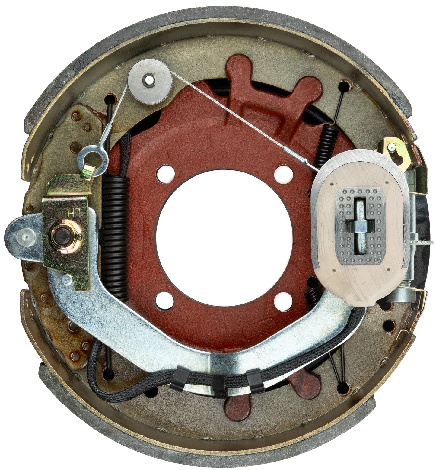 12‑1/4" x 3‑3/8" Self‑Adjusting Electric Trailer Brake Assembly – 8,000 lb, Right‑Hand (Ferro Distribution) F02029