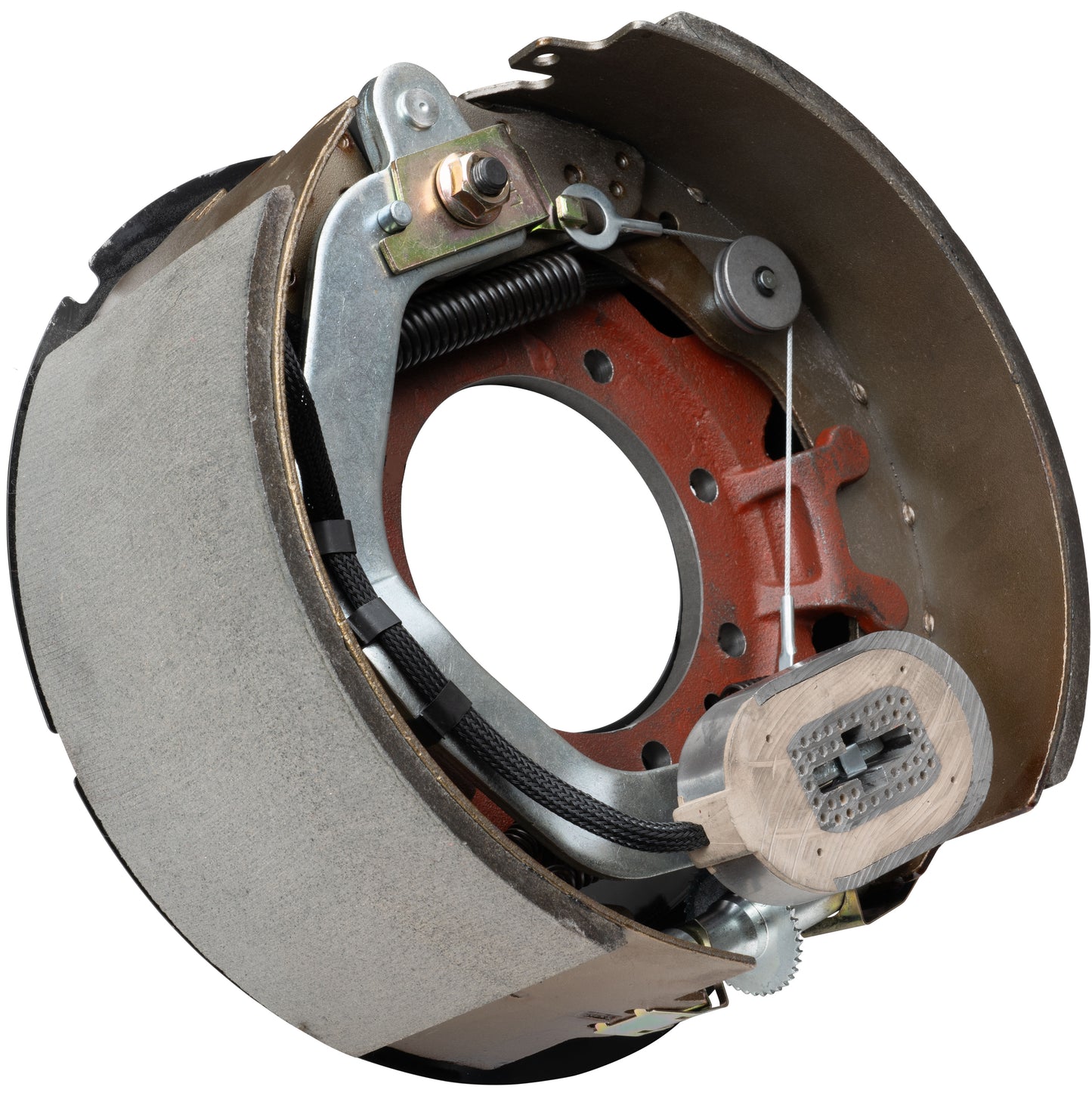 12‑1/4" x 5" Self‑Adjusting Electric Trailer Brake Assembly – 12,000 lb, Left‑Hand (Ferro Distribution) F02034