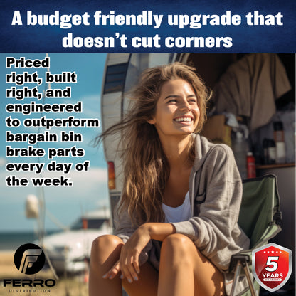 Hub/Drum Assembly - Loaded (3,500 lb. capacity, 5 lug, 4.5", 1/2"-20, for 10" Brake) (F02008) Ferro Distribution