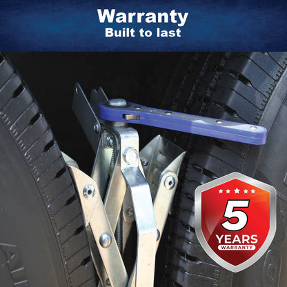 Tire Locking Chocks, Large Size, pack of 2 (Ferro Distribution) F04007