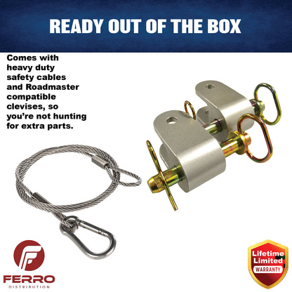 Tow Bar (12K, with Roadmaster Clevises) F07005 Ferro Distribution