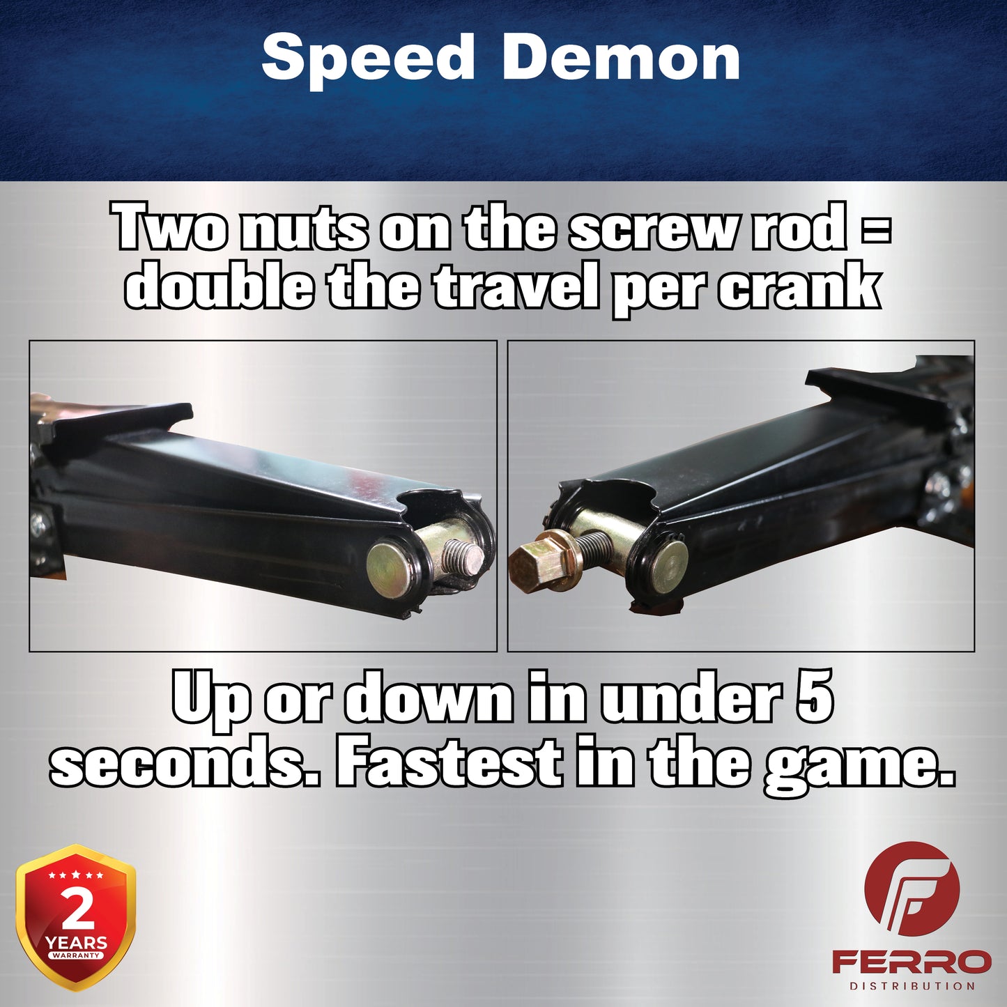 Scissor Jacks , 24 Inch, pack of 2 (Ferro Distribution) F03001