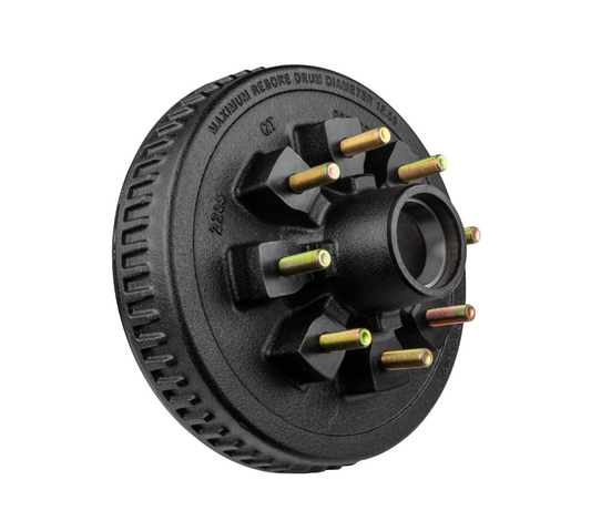 Hub/Drum Assembly (3500 lb capacity, 5" X 4.5",  1/2"-20, for 10" Brakes) (F02001) Ferro Distribution